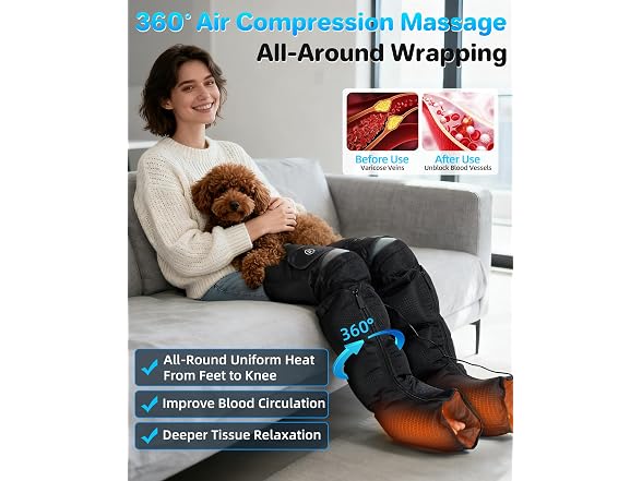 YINGGG Leg Massager with Heat