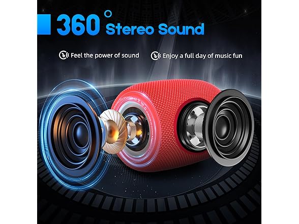 SENXINGYAN Portable Bluetooth Speaker