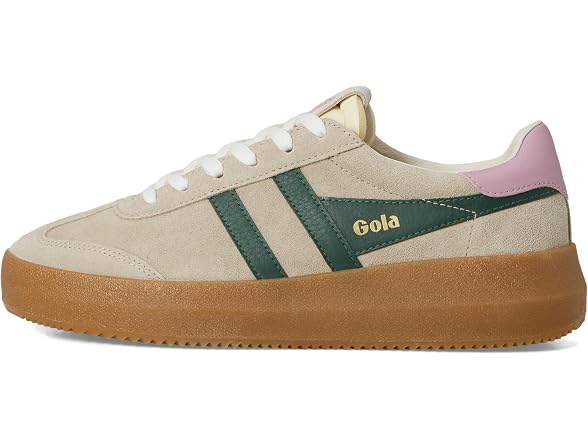 Gola Womens Athena, Bone/Evergreen/Candy