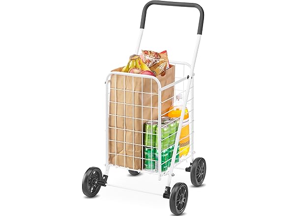 Whitmor Folding Utility Shopping Cart
