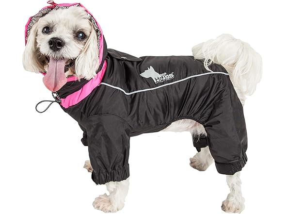 Pet Life ® 'Weather-King' Full Dog Coat