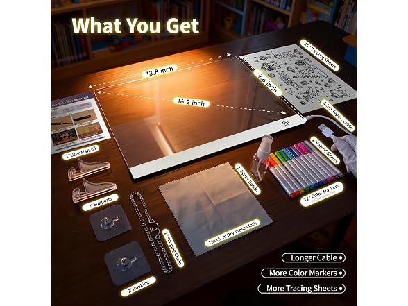 16.2-Inch LED Note Board