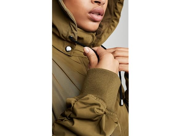 Monrow Women (Large) Parka Army Jacket