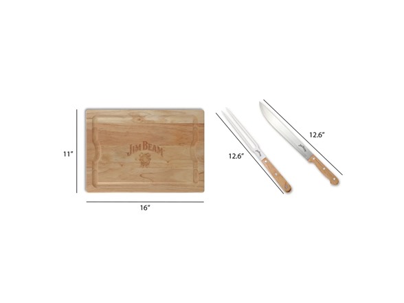 Jim Beam 3 Piece Carving Set