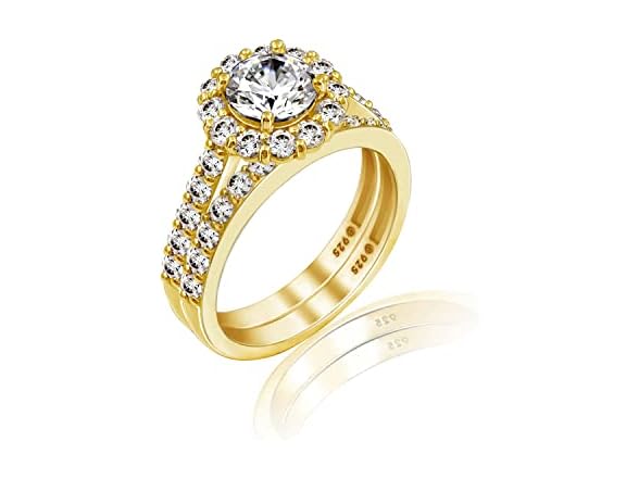 Amazon Essentials Rose 18K Gold-Plated Ring