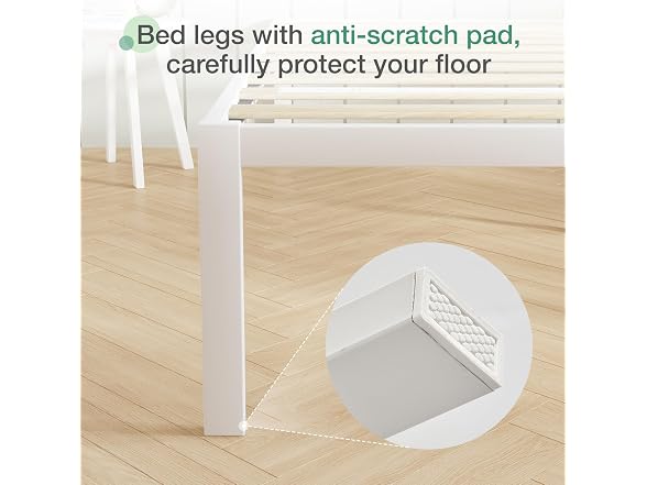 Novilla Full Size Bed Frame Without Headboard