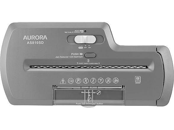 Aurora Paper, CD & Credit Card Shredder