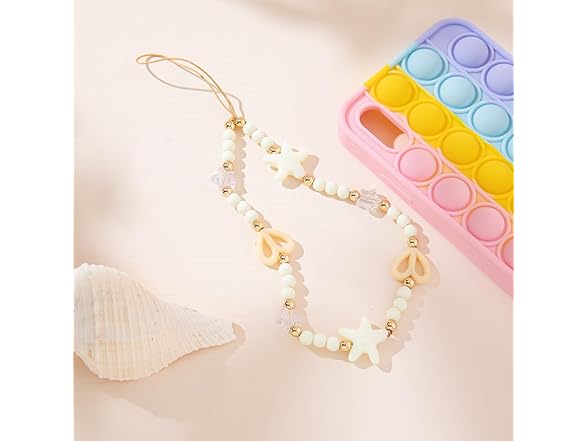 YohokGo Elegant Beaded Phone Charm