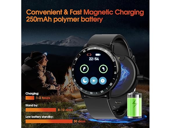 SEMAIZON Smart Watch with Earbuds