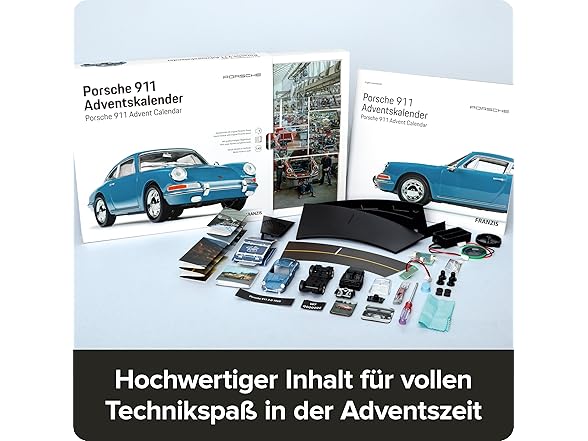 FRANZIS Porsche 911 67664 Advent Calendar