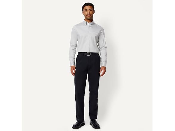 Amazon Essentials Men Slim Stretch Wrinkle Shirt