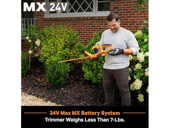 LawnMaster CLHT2422 Cordless Hedge Trimmer