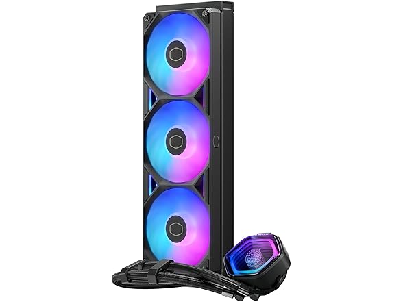 Cooler Master Atmos II 360 VRM AIO CPU Liquid Cooler