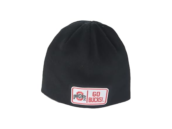 BUCKEYES Beanie Edge Patch Defer Black