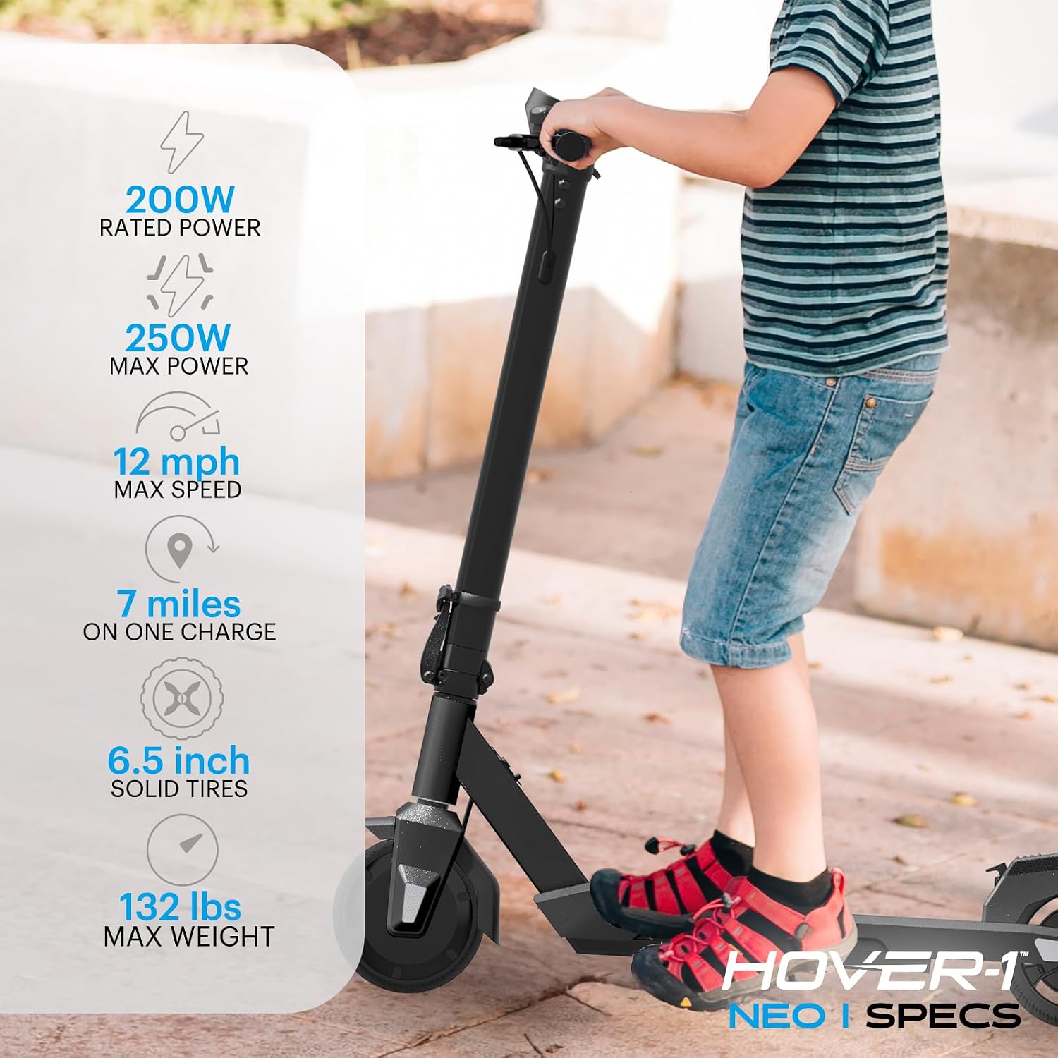 Hover-1 Neo I Foldable Electric Scooter 200W - Gallery 9