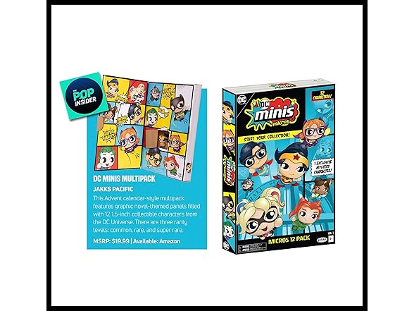 DC Comics DC Minis, Micros 12 Pack