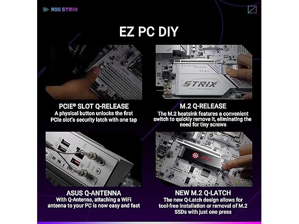 ASUS ROG Strix B850-G Gaming WiFi AMD AM5 B850 mATX