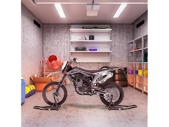 Motorcycle Stand Lift, 850lbs Front Rear Combo