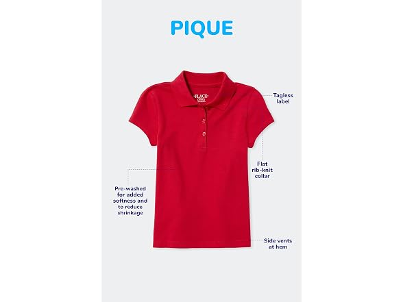 The Children's Place Boys (XS) Short Sleeve Polo