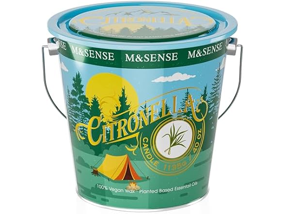 M&SENSE Candles Outdoor