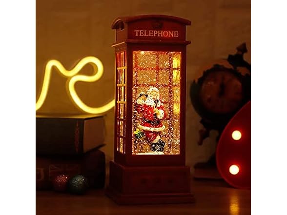 Christmas Snow Globe Lantern Christmas D