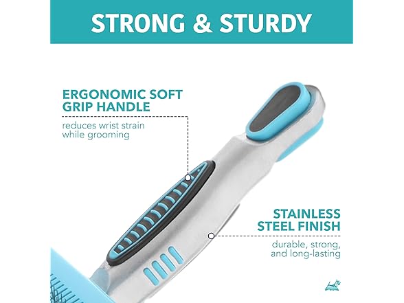 Groomist Ergonomic Pivoting Slicker Brush