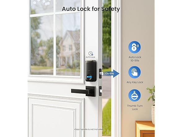 VEISE KS02A Fingerprint Door Lock