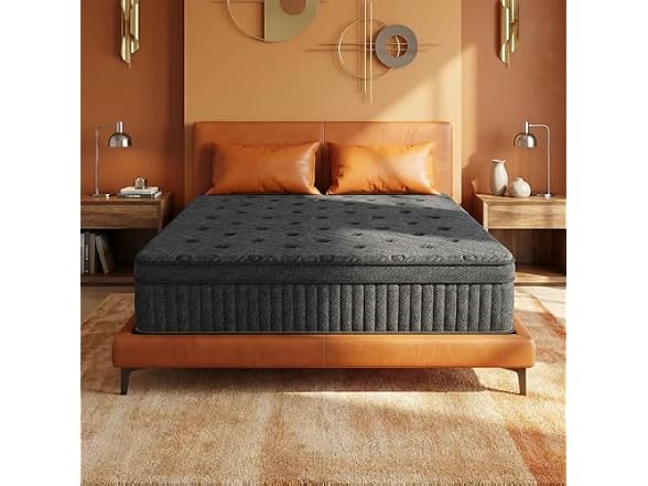 inight Queen 14 Inch Hybrid Mattress in a Box, Firm Euro Top
