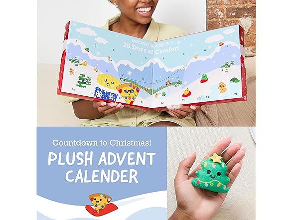 Emotional Support Plush Advent Calendar