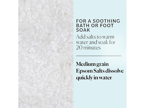 Sky Organics Epsom Salt Bath Soak 5lbs
