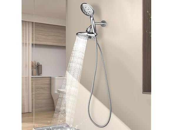 Cobbe 48-Setting High Pressure 3-Way Shower Head Combo