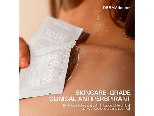 DERMAdoctor DR TN30 Antiperspirant Wipes 30 Pack