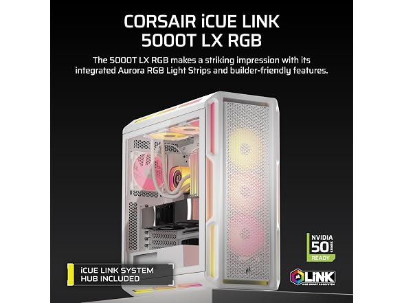 CORSAIR iCUE Link 5000T LX RGB ATX Case