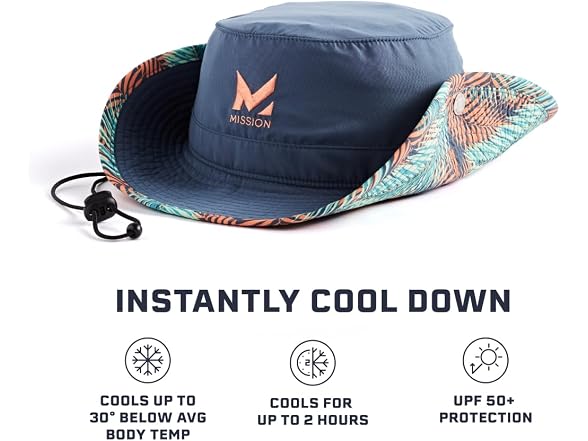 Mission Unisex (OS) Cooling UPF Bucket Hat
