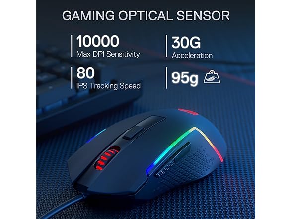 Redragon S141 Gaming Keyboard & Mouse Combo