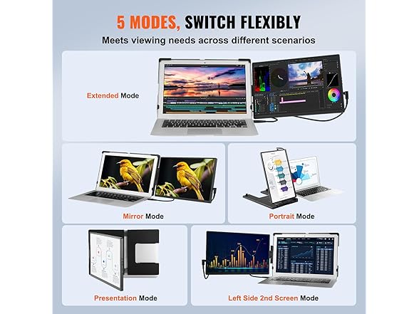 VEVOR Portable Laptop Screen Extender