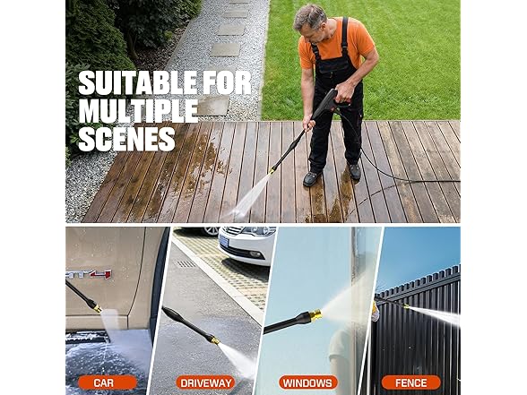 1100 PSI Electric Pressure Washer