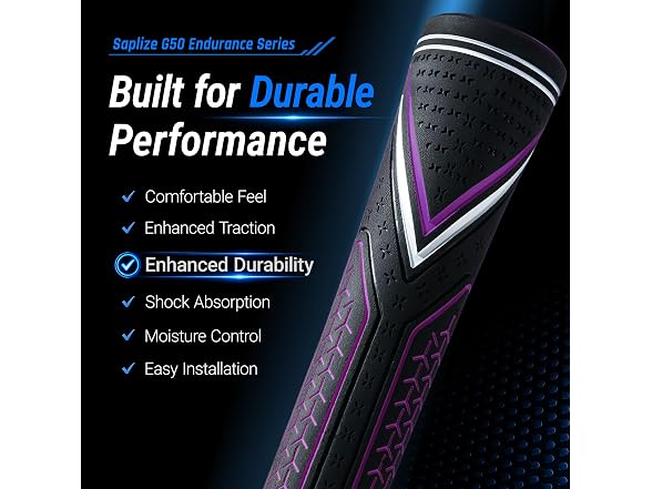 SAPLIZE G50 Endurance Golf Grips Set
