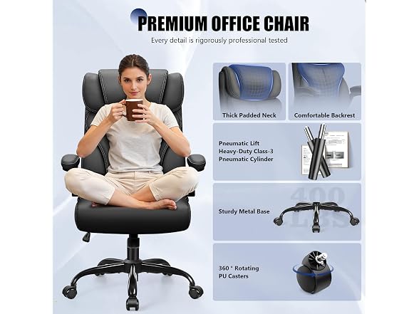 Primy BC0855260352273 office chair (Open Box) - Gallery 4