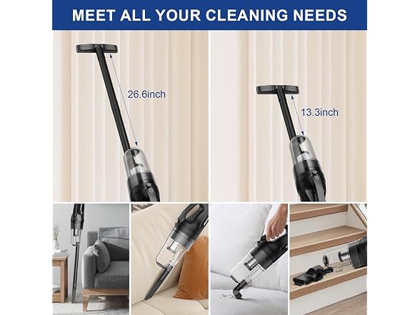 SOWTECH 6-in-1 Corded Stick Vacuum