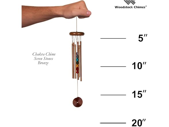 17" Woodstock Chakra Chime