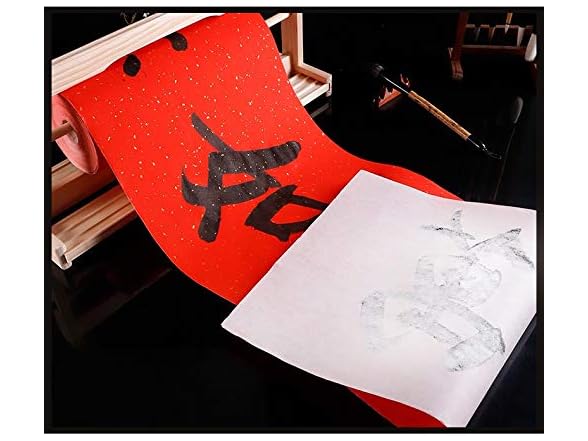 Semli Red Raw Rice Paper Paper Cut Chinese