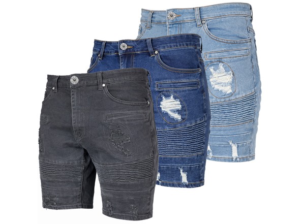 (Moto) Black - Medium Blue - Light Blue