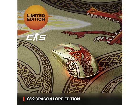 SteelSeries CS2 Dragon Lore Mouse