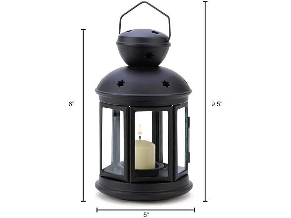Colonial Candle Zingz and Thingz Black Lamp