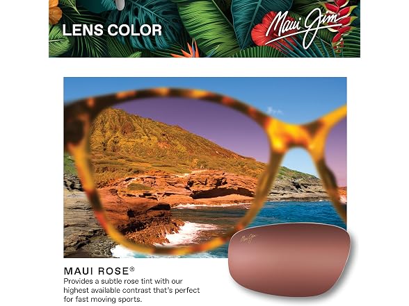 Maui Jim Rose Opio Matte Dark Havana