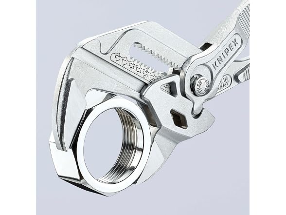 KNIPEX Pliers Wrench, Chrome-Plated