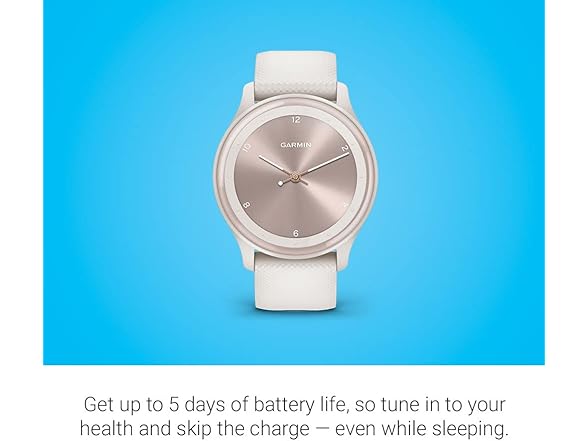 Garmin Vivomove Sport Hybrid Smartwatch (Refurbished)