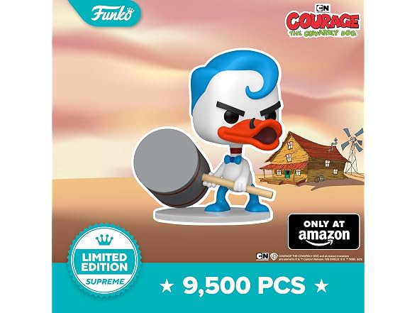 Funko Pop! Supreme LE: Courage The Cowardly Dog