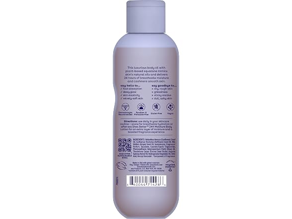 eos Cashmere Body Oil Vanilla Cashmere 24H
